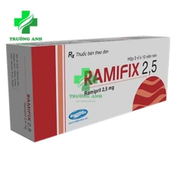 Ramifix 2,5 - Thuốc điều trị tăng huyết áp của Savi