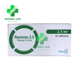 Ramizes 2.5- Thuốc điều trị bệnh tăng huyết áp của Ukraine