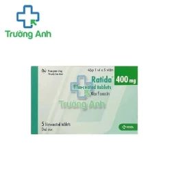 Ratida 400mg film coated tablets KRKA - Thuốc điều trị viêm xoang