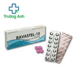 Ravastel-10 - Thuốc điều trị tăng cholesterol huyết hiệu quả
