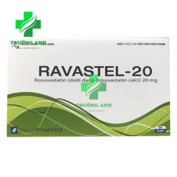 Ravastel-20 - Thuốc điều trị tăng cholesterol huyết hiệu quả