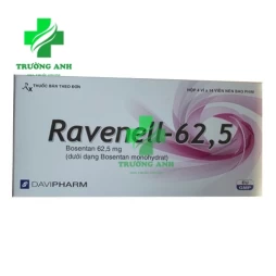 Ravenell-62,5 - Thuốc điều trị tăng áp lực động mạch phổi hiệu quả