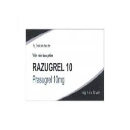 Razugrel 10 - Thuốc ngăn ngừa đông máu hiệu quả
