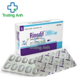 Rinedif 300 cap (viên nang) - Thuốc điều trị nhiễm khuẩn đường uống