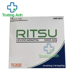 Ritsu 1000mg Medisun - Điều trị tình trạng thiếu hụt carnitine