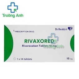 Rivaxored 15mg Dr. Reddy's - Thuốc phòng huyết khối tĩnh mạch