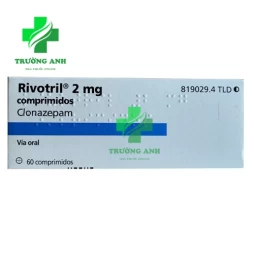 Rivotril 2mg (clonazepam) - Thuốc điều trị động kinh của Roche