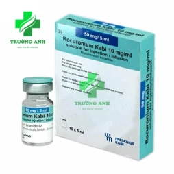 Rocuronium Kabi 10mg/ml Inj 10x5ml - Thuốc gây mê tổng quát của Áo