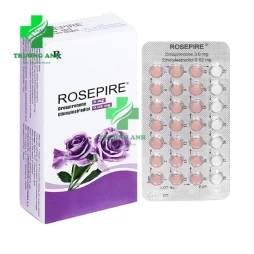 Rosepire 3mg/0,02mg - Thuốc điều trị tránh thai hiệu quả
