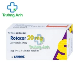 Ratacor 20mg Lek - Thuốc điều trị tăng cholesterol máu
