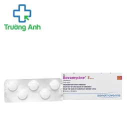 Rovamycin 3 M.I.U - Thuốc điều trị nhiễm trùng tai - mũi - họng