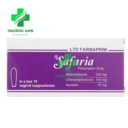 Safaria - Viên đặt âm đạo điều trị vi khuẩn, nấm tại âm đạo