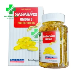 Sagaba Omega 3 - Hỗ trợ phòng ngừa và điều trị bệnh tim mạch