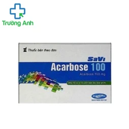 SaVi Acarbose 100 - Thuốc điều trị đái tháo đường không kiểm soát