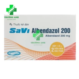 SaVi Albendazol 200 - Điều trị nhiễm ký sinh trùng đường ruột