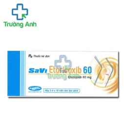 SaVi Etoricoxib 60 - Thuốc giảm đau và điều trị viêm xương khớp