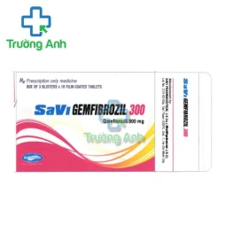 SaVi Gemfibrozil 300 - Thuốc điều trị tăng lipid huyết hiệu quả 