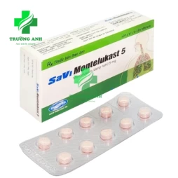 SaVi Montelukast 5 Savipharm - Dự phòng và điều trị hen suyễn hiệu quả