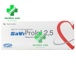 SaViProlol 2,5 - Thuốc điều trị các bệnh tim mạch hiệu quả