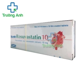 SaVi Rosuvastatin 10 - Thuốc điều trị tăng cholesterol máu