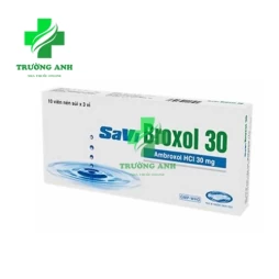 SaViBroxol 30 - Thuốc tiêu chất nhầy đường hô hấp hiệu quả