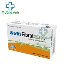SaViFibrat 200M - Thuốc điều trị tăng Cholesterol máu