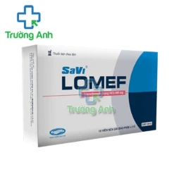 SaviLomef 400mg Savipharm - Thuốc điều trị nhiễm khuẩn hiệu quả