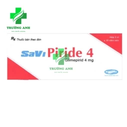 SAVIPIRIDE 4 - Thuốc điều trị cao huyết áp hiệu quả