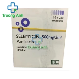 Selemycin 500mg/2ml Medochemie - Điều trị nhiễm trùng hiệu quả