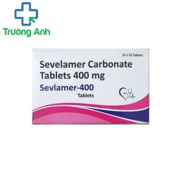 Sevlamer-400 tablets - Kiểm soát nồng độ photpho ở người chạy thận
