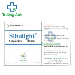 Sibulight 500mg OPV - Thuốc điều trị viêm loét đại tràng
