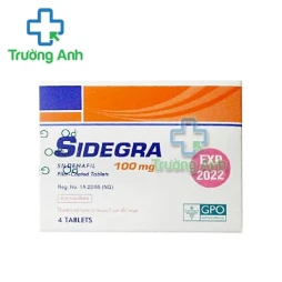 Sidegra 100mg - Thuốc điều trị rối loạn cương dương ở nam giới
