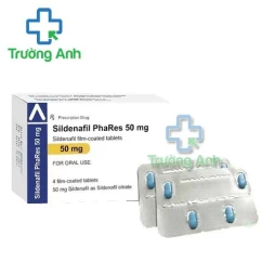 Sildenafil Phares 50mg HBM - Thuốc điều trị rối loạn cương dương