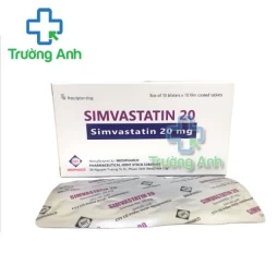Simvastatin 10 Medipharco - Thuốc điều trị tăng cholesterol