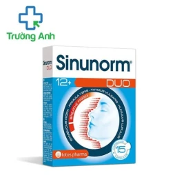 Sinunorm Duo - Hỗ trợ điều trị cảm lạnh, nghẹt mũi, sổ mũi