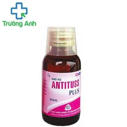 Sirô ho Antituss Plus Mekophar - Giúp giảm ho trong trường hợp cảm cúm