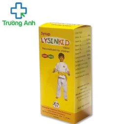 Siro Lysinkid Mekophar - Bổ sung vitamin cho trẻ trong giai đoạn tăng trưởng