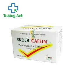 Skdol Cafein - Thuốc điều trị giảm đau hạ sốt hiệu quả