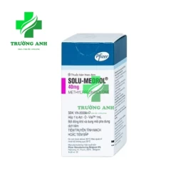 Solu - Medrol 40mg - Thuốc chống viêm và giảm miễn dịch hiệu quả của Bỉ