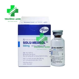 Solu-Medrol Inj 500mg - Thuốc điều trị các bệnh nhiễm khuẩn của Bỉ