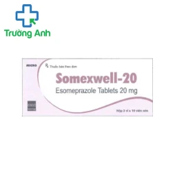 Somexwell-20 - Thuốc trị trào ngược dạ dày, thực quản của Ấn Độ