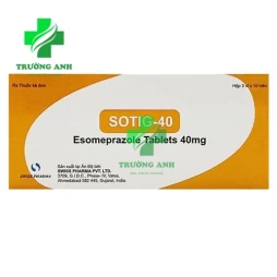 Sotig-40 - Thuốc điều trị trào ngược dạ dày - thực quản 