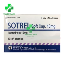 Sotrel 10mg - Thuốc điều trị mụn trứng cá của Hàn Quốc