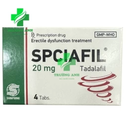 Spciafil - Thuốc điều trị rối loạn cương dương ở nam giới