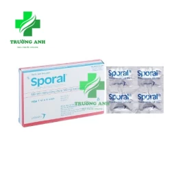 Sporal - Thuốc điều trị nhiễm nấm âm đạo của Thái Lan