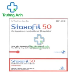 Staxofil 50 Pharbaco - Thuốc điều trị xuất huyết dạng tiêm