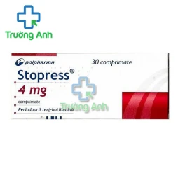Stopress 4mg Polpharma - Điều trị tăng huyết áp, suy tim