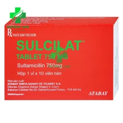 Sulcilat 750mg - Thuốc điều trị nhiễm khuẩn hiệu quả