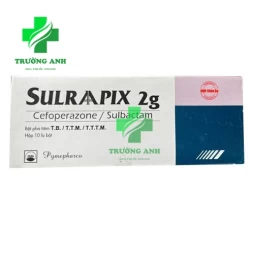 Sulraapix 2g Pymepharco - Thuốc điều trị nhiễm khuẩn