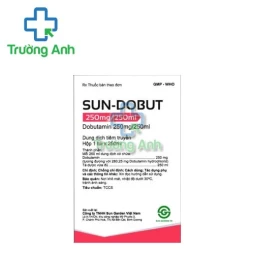 Sun-Dobut 250mg/250ml Allomed - Thuốc điều trị suy tim cấp